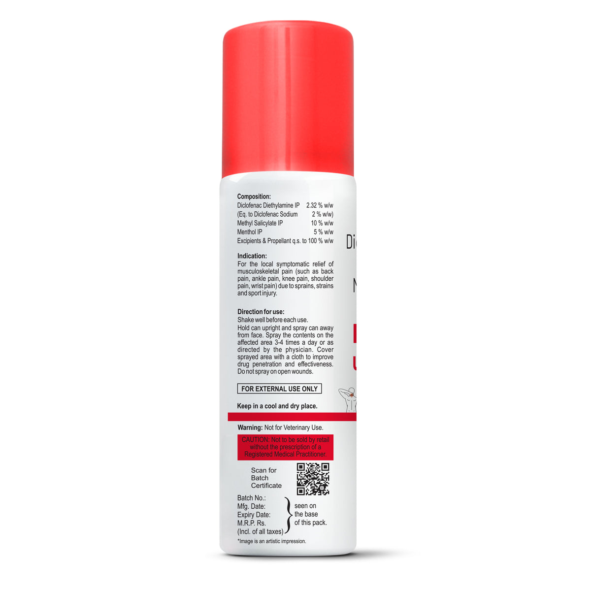 Fast Pain Relief with Diclofenac & Menthol