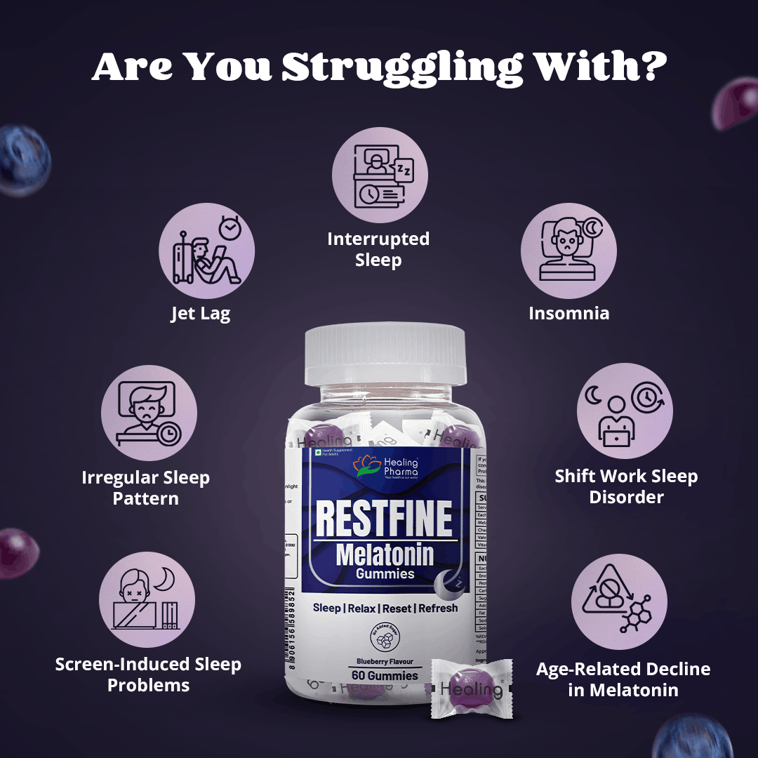 Melatonin gummies for adults