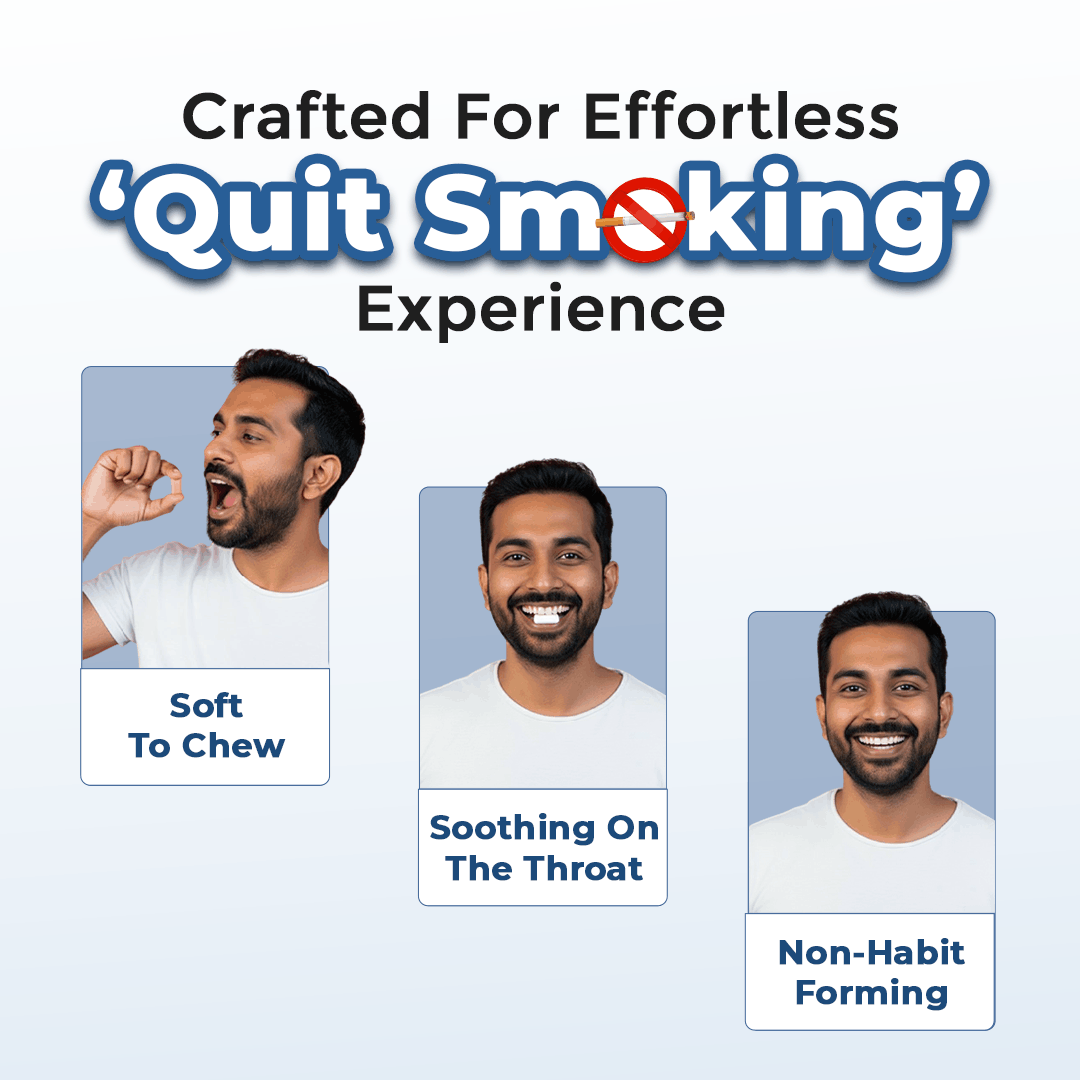 Ticonic – Nicotine Polacrilex Chewing Gums - Pack of 3