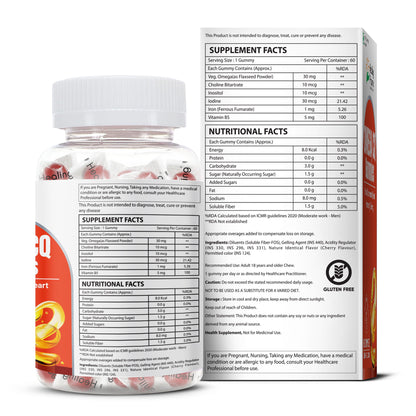 Omega gummies for cholesterol control