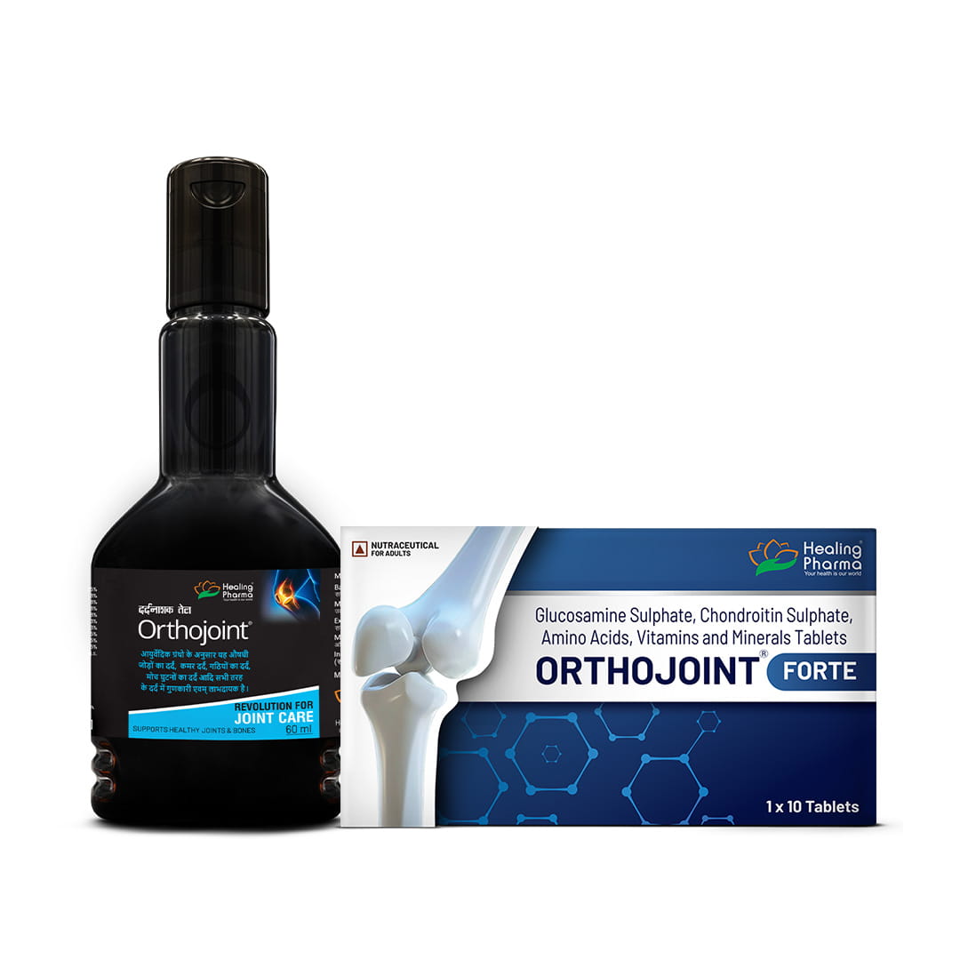 Orthojoint Forte Combo – Joint Support Oil & Tablets