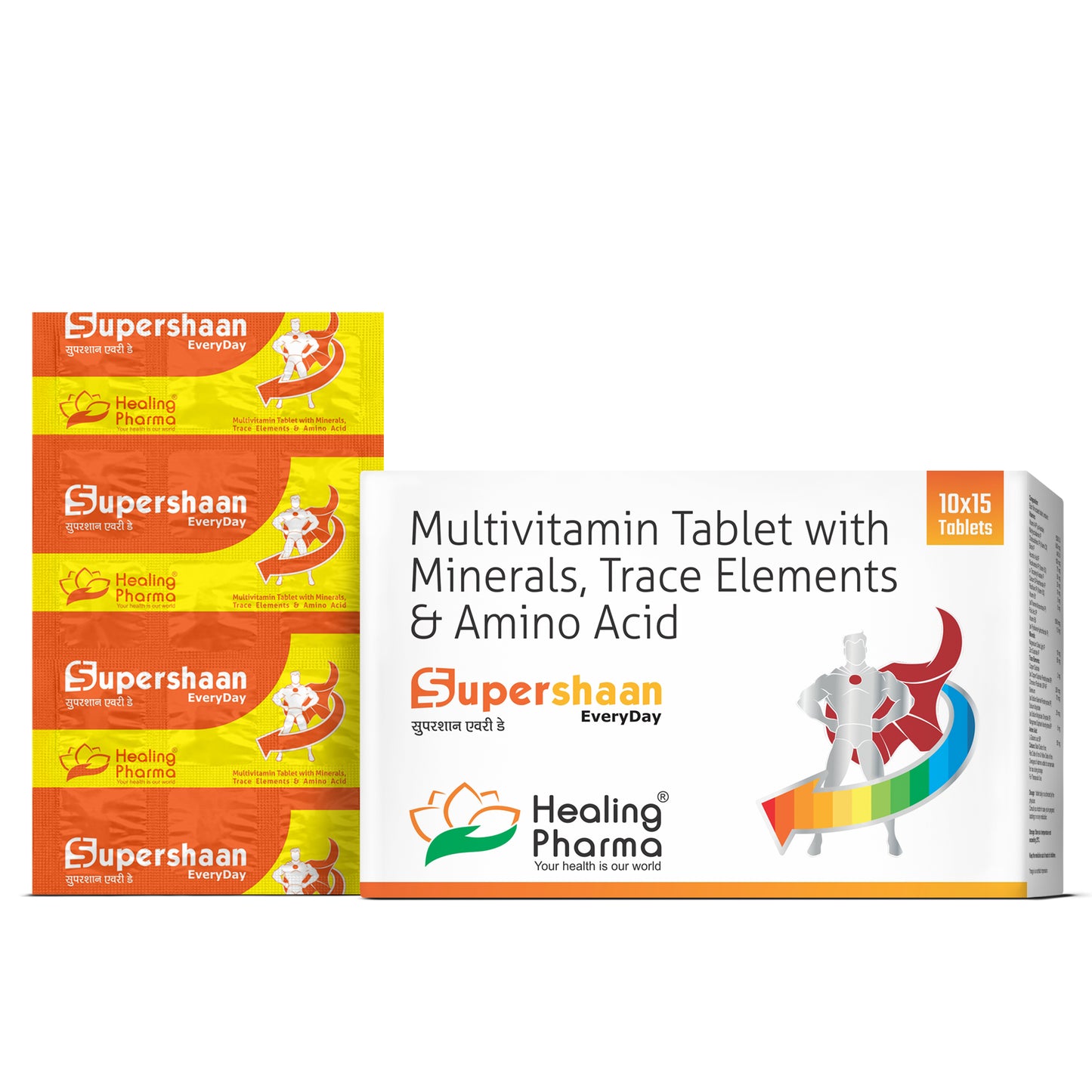 Supershaan EveryDay multivitamin tablet box 150 tablets