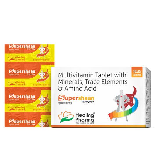 Supershaan EveryDay multivitamin tablet box 150 tablets