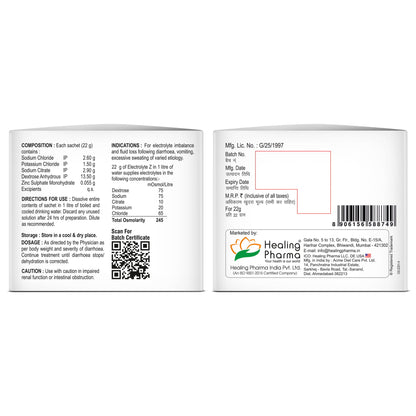 Best Oral Rehydration Salt with Zinc