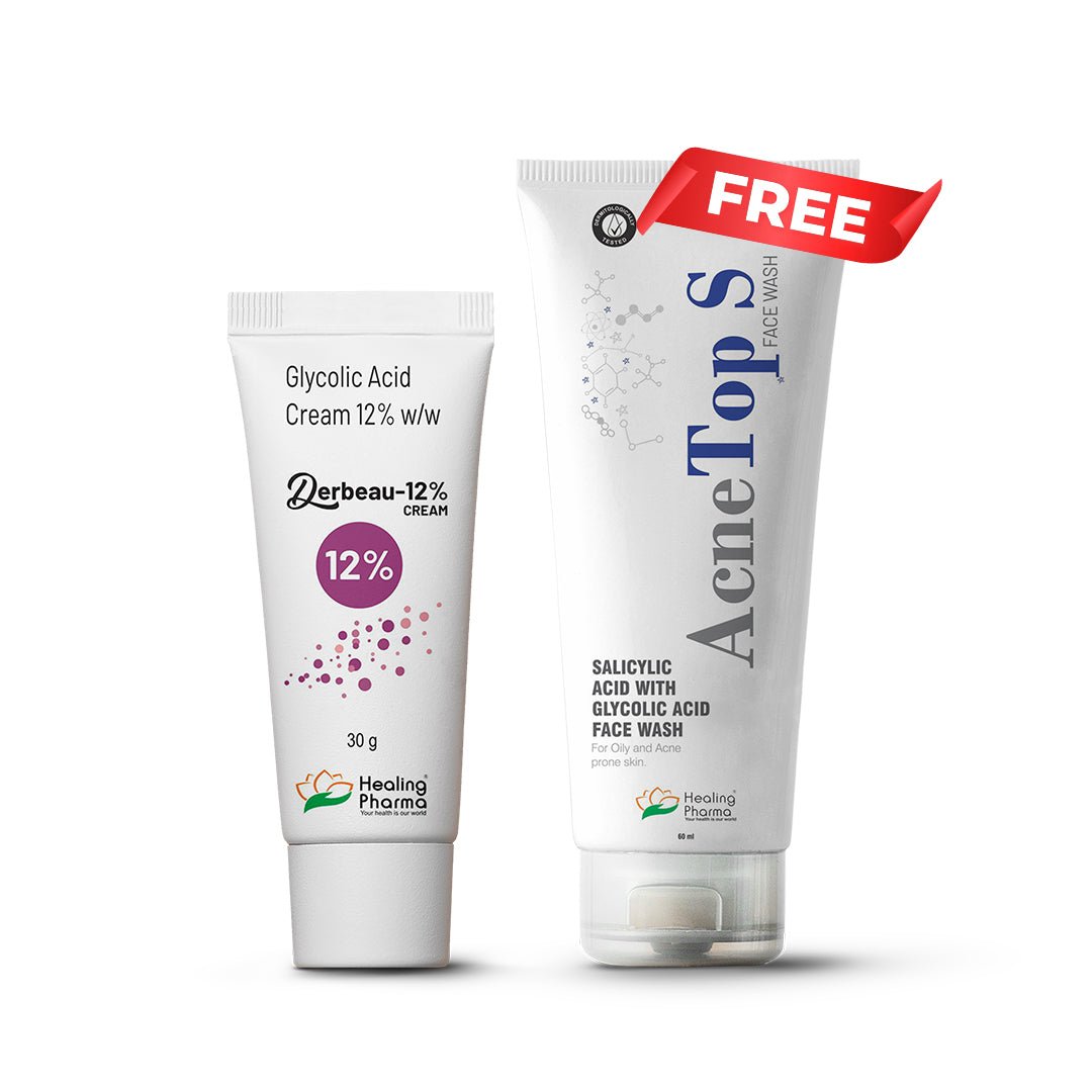 Healing Pharma – Derbeau Glycolic Acid Cream 12% w/w - 30g