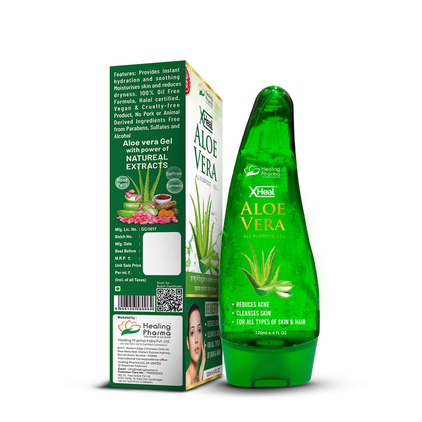 best xheal aloe vera gel