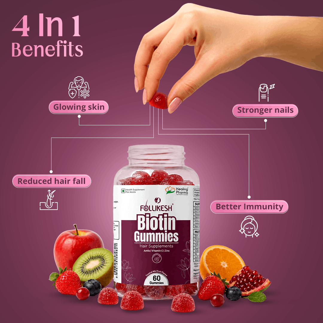 biotin gummies for men and women