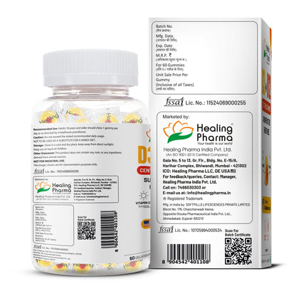 center filled vitamin gummies