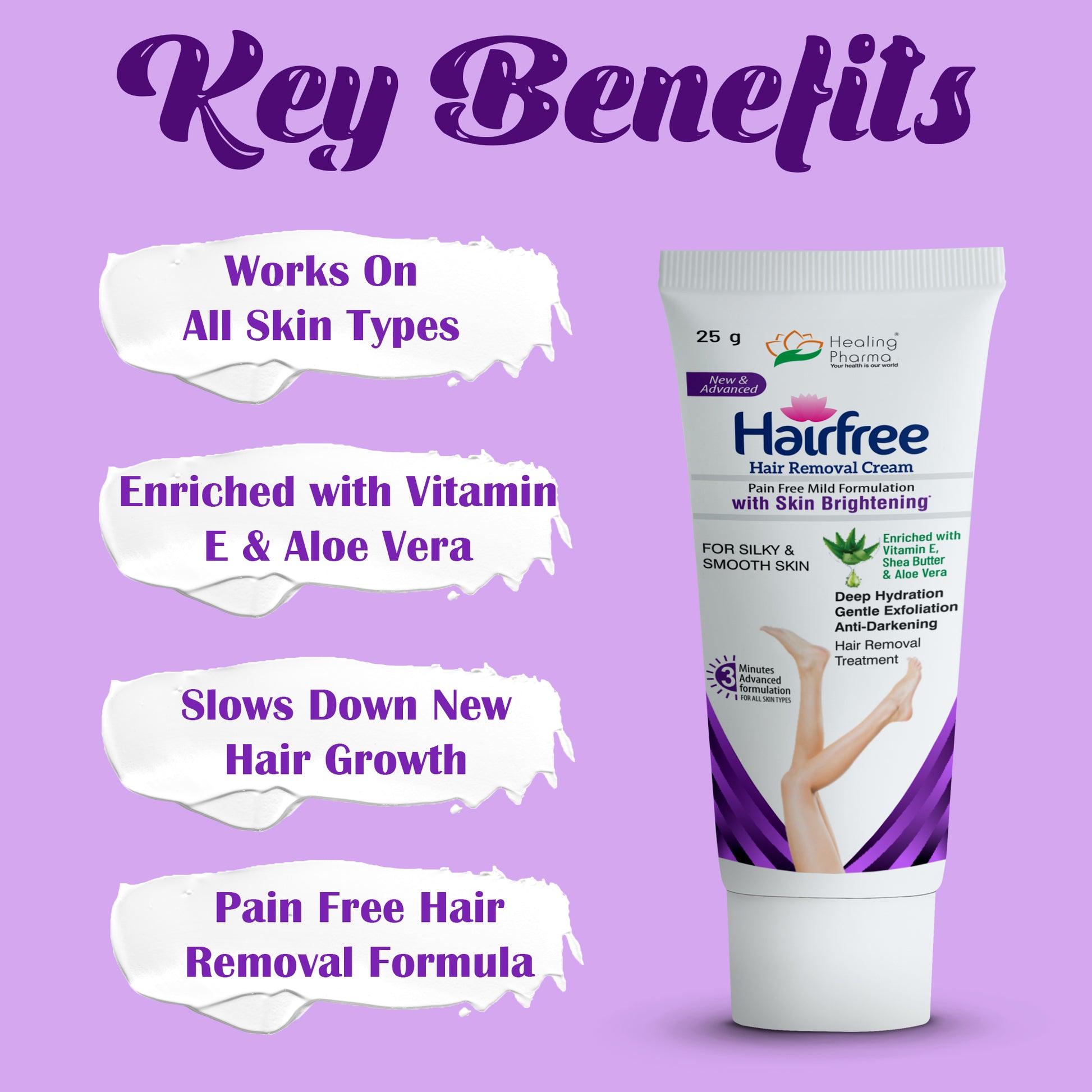 hair free key benefits