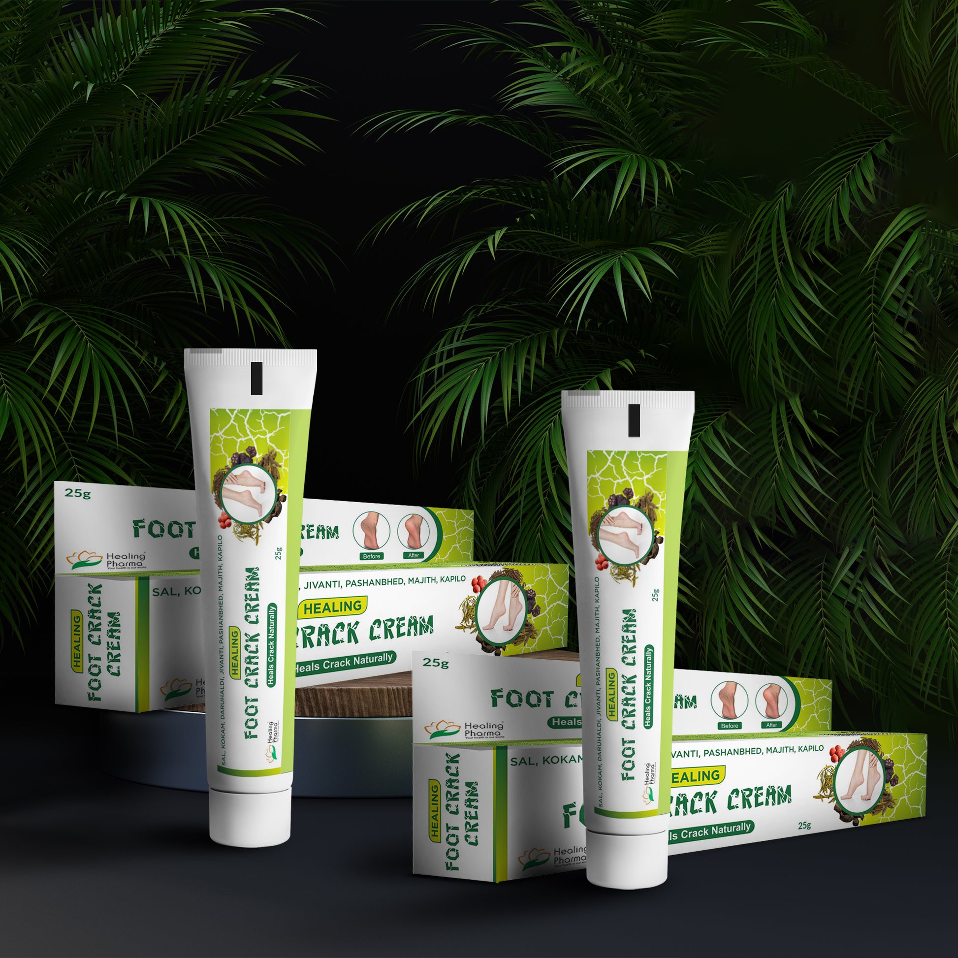 healing pharma foot crack cream