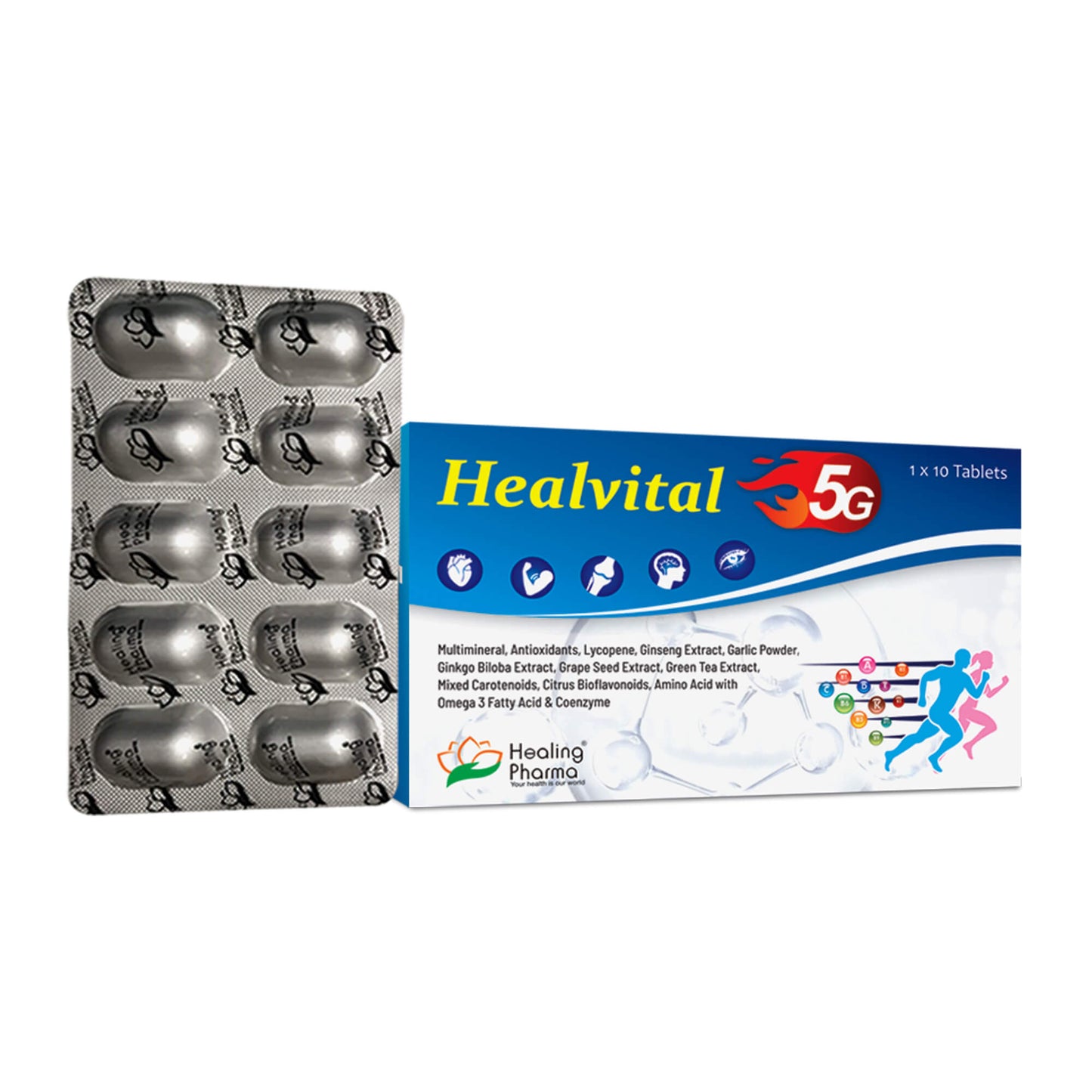 healvital multivitamin multimineral tab