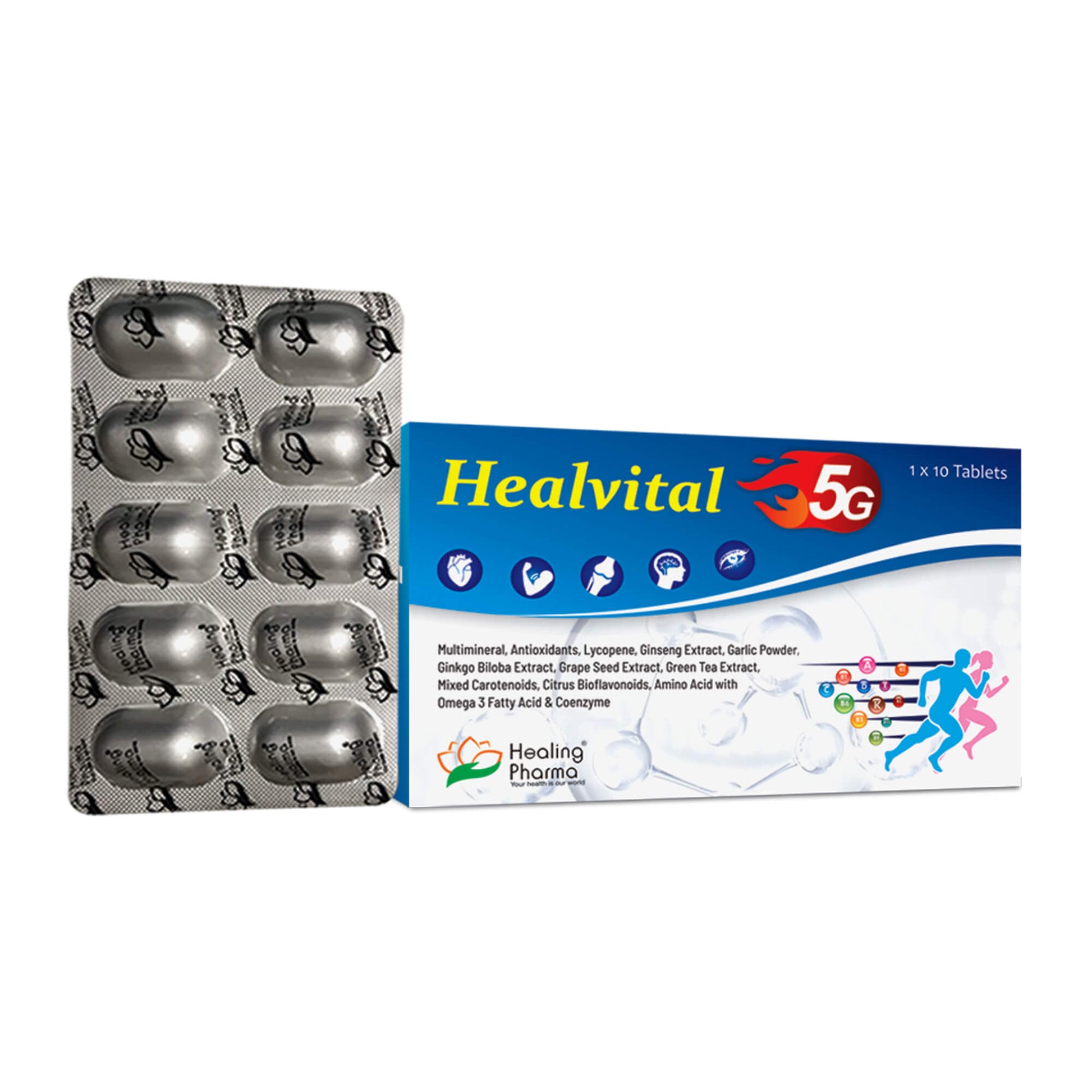 healvital multivitamin multimineral tab