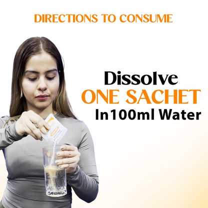 Argiheal – L - Arginine Powder Sachets, Zinc & Folic Acid Sachet (Pack Of 10)