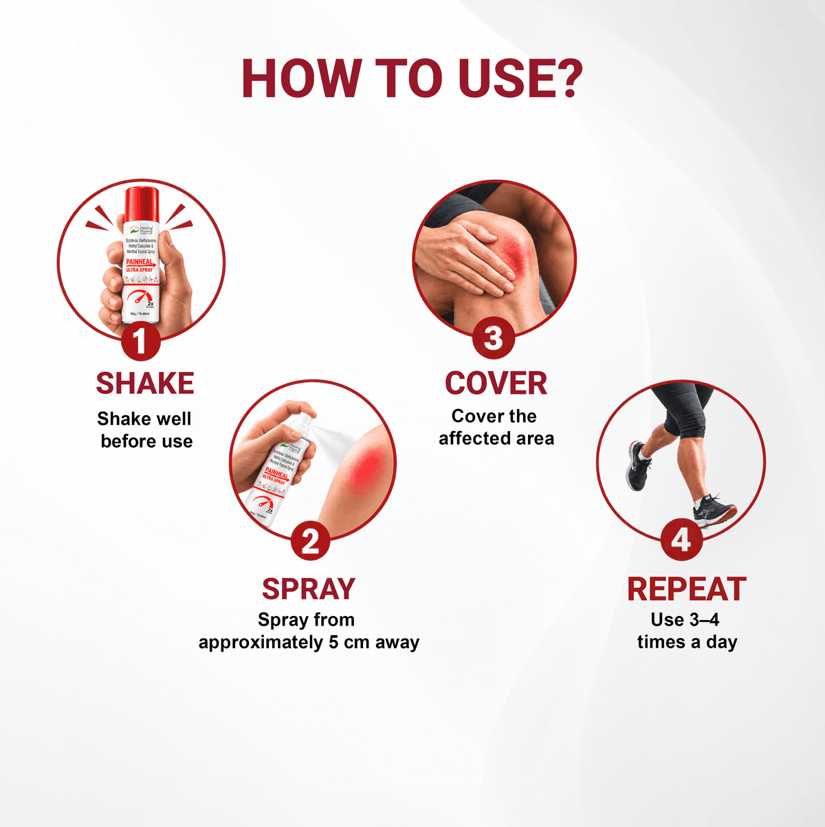 muscle pain relief spray india