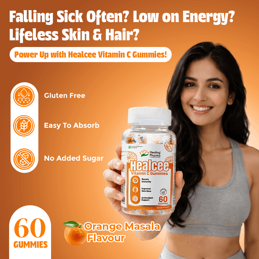Vitamin C gummies for adults with low energy and dull skin